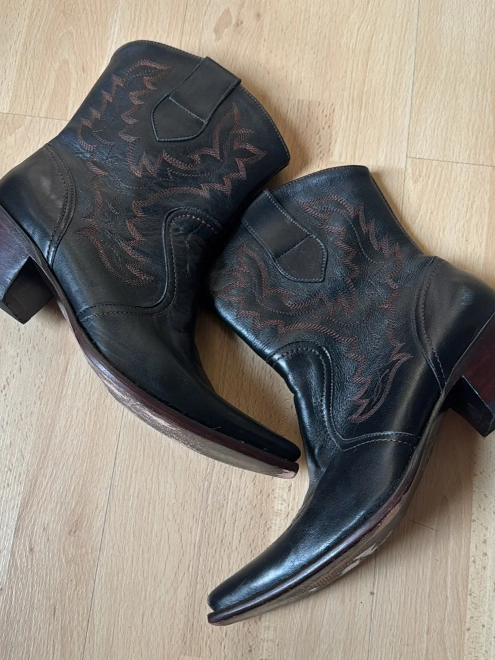 Charlie Horse vintage Boots leather
